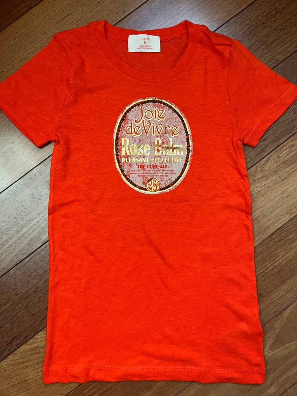 NWOT J. Crew Retro Graphic Sequin Tee
